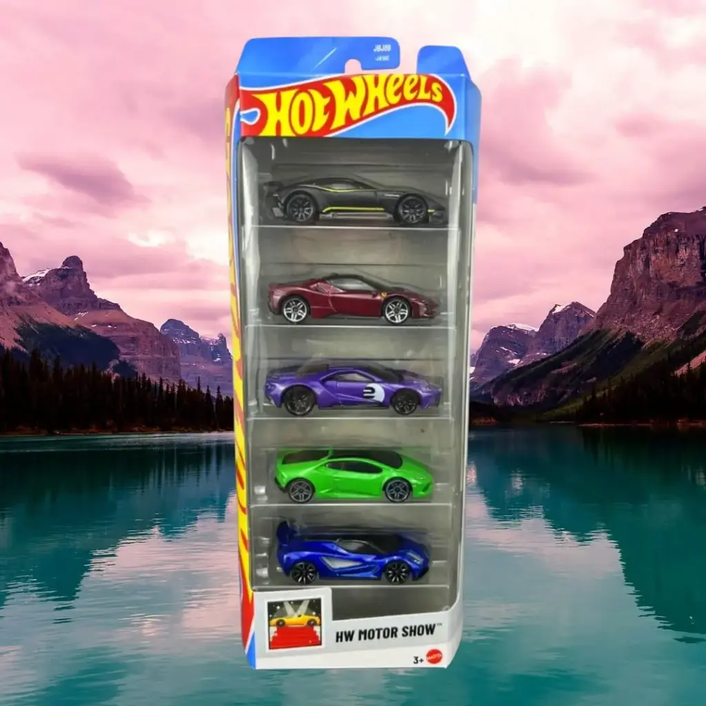 Set 5 Autos HW Motor Show